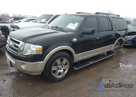2010 Ford Expedition El King Ranch z USA, uszkodzony, nr VIN 1FMJK1J53AEA17406